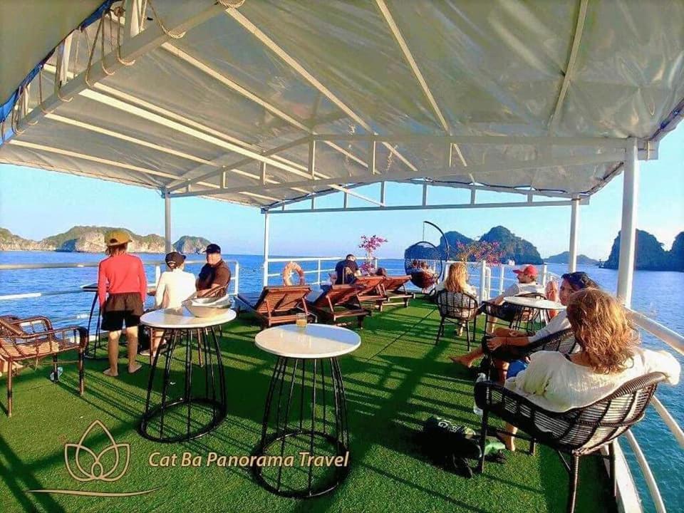Green Mountain Cat Ba Hotel Dong Khe Sau Eksteriør bilde